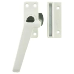 AXA Raamsluiting Met Drukknop Links Wit