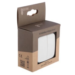 Busch-Jaeger Reflex SI Wissel-wisselschakelaar Wit -InterieurKunst Verkoopwinkel 123 615