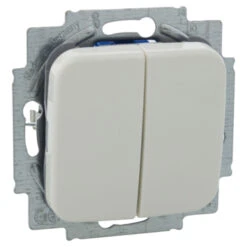 Busch-Jaeger Reflex SI Wissel-wisselschakelaar Wit -InterieurKunst Verkoopwinkel 123 616