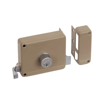 Yale Oplegslot Met Buitencilinder Vast Grijs Gelakt 634-50mm 1 Yale Oplegslot Met Buitencilinder Vast Grijs Gelakt 634-50mm