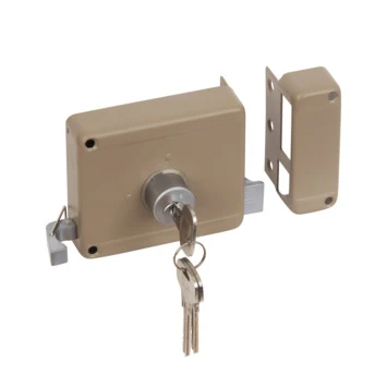 Yale Oplegslot Met Buitencilinder Vast Grijs Gelakt 634-50mm 2 Yale Oplegslot Met Buitencilinder Vast Grijs Gelakt 634-50mm - Afbeelding 2