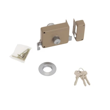 Yale Oplegslot Met Buitencilinder Vast Grijs Gelakt 634-50mm 3 Yale Oplegslot Met Buitencilinder Vast Grijs Gelakt 634-50mm - Afbeelding 3