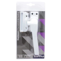 GAMMA Raamsluiting Met Drukknop Rechts Wit -InterieurKunst Verkoopwinkel 123 6272