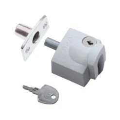 AXA Oplegslot Voor Raam SKG 1-ster Buitendraaiend Wit Gelijksluitend 2 Stuks