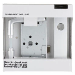 Insteekslot Loopslot Met Aluminium Slotplaat Incl. Kruk Doorn 50mm 7 Insteekslot Loopslot Met Aluminium Slotplaat Incl. Kruk Doorn 50mm -InterieurKunst Verkoopwinkel 123 6308
