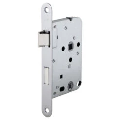 ATZ Insteekslot Badkamerslot/wc-slot Met RVS Voorplaat Doorn 50mm -InterieurKunst Verkoopwinkel 123 6311