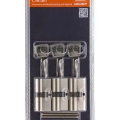 Nemef Veiligheidscilinder NF2 30/30 Mm SKG 2-sterren Gelijksluitend 3 Stuks -InterieurKunst Verkoopwinkel 123 6358