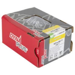 Dynaplus Schroef Universeel Platkop Verzinkt TX-20 4.0x60 150 Stuks -InterieurKunst Verkoopwinkel 123 6437