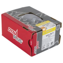 Dynaplus Schroef Universeel Platkop Verzinkt TX-25 5.0x70 75 Stuks -InterieurKunst Verkoopwinkel 123 6461