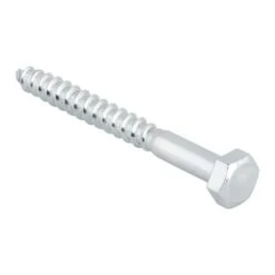 GAMMA Houtdraadbout M12 X 160 Mm Verzinkt 4 Stuks