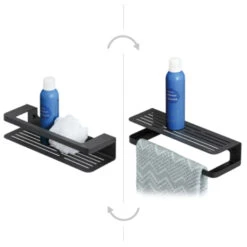 Tiger Douchemand Met Handdoekhouder Caddy Zw