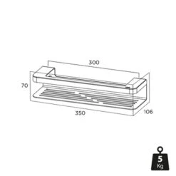 Tiger Douchemand Met Handdoekhouder Caddy Zw -InterieurKunst Verkoopwinkel 123 6574