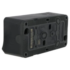 Schneider Electric Mureva Styl Wandcontactdoos 2-voudig Horizontaal IP55 Antraciet -InterieurKunst Verkoopwinkel 123 661