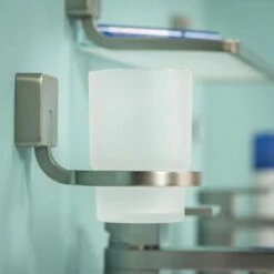 Tiger Bekerhouder Impuls Hangend Met Beker RVS -InterieurKunst Verkoopwinkel 123 6717