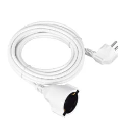 OK Verlengsnoer RA Wit 5 Meter