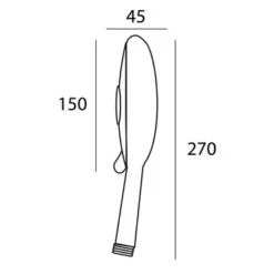 Tiger Handdouche Splash Termini Ø15 Cm 6 Standen -InterieurKunst Verkoopwinkel 123 6805