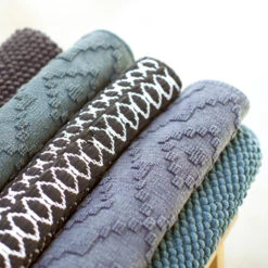 Sealskin Badmat Aztec 60x90cm Donkergroen -InterieurKunst Verkoopwinkel 123 6896