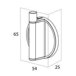 Tiger Haak Tune Zwart -InterieurKunst Verkoopwinkel 123 6949