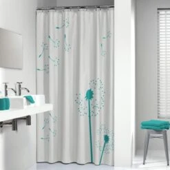 Sealskin Douchegordijn Vento Aqua 180x200 Cm