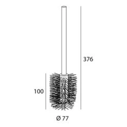 Tiger Toiletborstel RVS -InterieurKunst Verkoopwinkel 123 7037