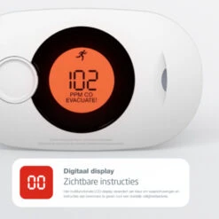 FireAngel Koolmonoxidemelder AE-3822-EUR Met Display -InterieurKunst Verkoopwinkel 123 709