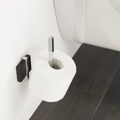 Tiger Reserverolhouder Zenna Hangend Chroom/Wengé -InterieurKunst Verkoopwinkel 123 7139