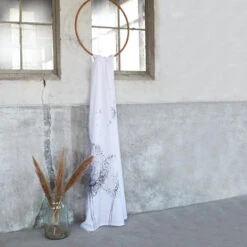 Sealskin Douchegordijn Flow 180x200cm Zwart/wit -InterieurKunst Verkoopwinkel 123 7153