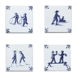 Wandtegel Decor Oud Hollands 13x13 Cm