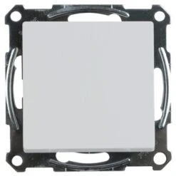 Schneider Electric Merten System-M Pure Inbouw Kruisschakelaar Actief Wit