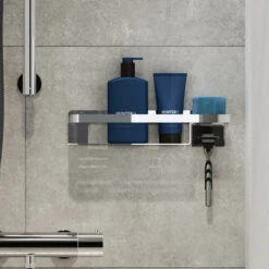 Tiger Douchemand Met Haak Caddy Chroom -InterieurKunst Verkoopwinkel 123 7401