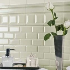 Wandtegel Metro Creme 10x20 Cm 0,96 M² -InterieurKunst Verkoopwinkel 123 7622