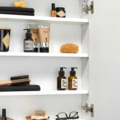 Tiger Spiegelkast S-Line 60cm Sneeuwwit -InterieurKunst Verkoopwinkel 123 7626