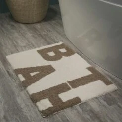 Sealskin Badmat Littera Ivoor 90x60 Cm -InterieurKunst Verkoopwinkel 123 7649