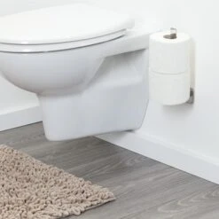 Tiger Reserverolhouder Colar Hangend Chroom -InterieurKunst Verkoopwinkel 123 7711