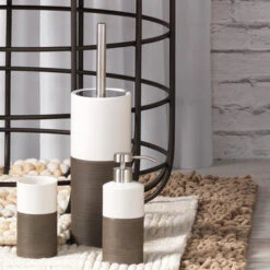 Sealskin Zeepdispenser Doppio Bruin -InterieurKunst Verkoopwinkel 123 7780