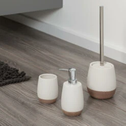 Sealskin Zeepdispenser Braid Zand -InterieurKunst Verkoopwinkel 123 7940