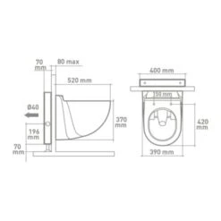 Van Marcke Wandcloset Met Vermaler -InterieurKunst Verkoopwinkel 123 7973