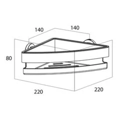 Tiger Douchemand Noon Zwart -InterieurKunst Verkoopwinkel 123 8084