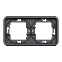 Schneider Electric Merten Mureva Styl Buiten Inbouwdoos IP55 2-voudig Horizontaal -InterieurKunst Verkoopwinkel 123 81