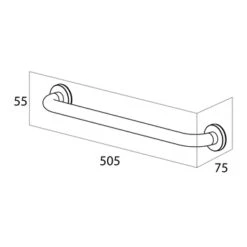 Handson Wandkorf Smart RVS -InterieurKunst Verkoopwinkel 123 8166