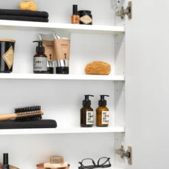 Tiger Spiegelkast S-Line 80cm Sneeuwwit -InterieurKunst Verkoopwinkel 123 8180