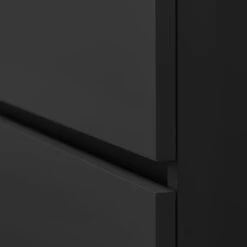 Tiger Karlo Badkamermeubel 120 Cm Mat Zwart Met Zwarte Wastafel -InterieurKunst Verkoopwinkel 123 8216