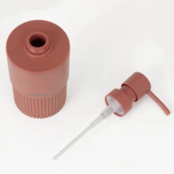 Sealskin Zeepdispenser Brave Staand Donkerroze -InterieurKunst Verkoopwinkel 123 8270