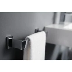 Haceka Handdoekrek Edge Chroom -InterieurKunst Verkoopwinkel 123 8323