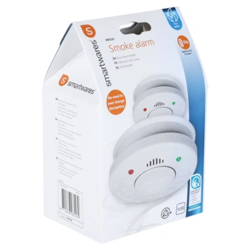 Smartwares Optische Rookmelder RM520 Inclusief 10 Jaar Lithium Batterij 2-pack 3 Smartwares Optische Rookmelder RM520 Inclusief 10 Jaar Lithium Batterij 2-pack - Afbeelding 3