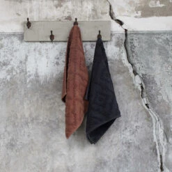 Sealskin Badmat Aztec 60x90cm Donkergrijs -InterieurKunst Verkoopwinkel 123 8446