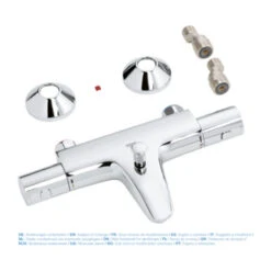 Grohe Thermostatische Badkraan Precision Start Chroom 15 Cm -InterieurKunst Verkoopwinkel 123 8656