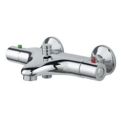 OK Thermostatische Badkraan Chroom 15 Cm