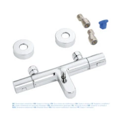 Grohe Thermostatische Badkraan Precision Joy Chroom 15 Cm -InterieurKunst Verkoopwinkel 123 8702