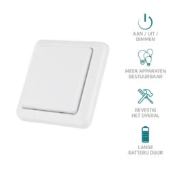 KlikAanKlikUit Wandschakelaar AWST-8800 -InterieurKunst Verkoopwinkel 123 876